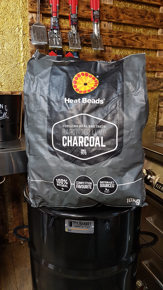 Heat Beads Natural Hardwood Lump Charcoal 10kg