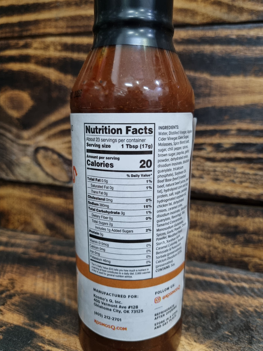 Kosmos Q Competition Brisket Mop Barbecue B.O.I.