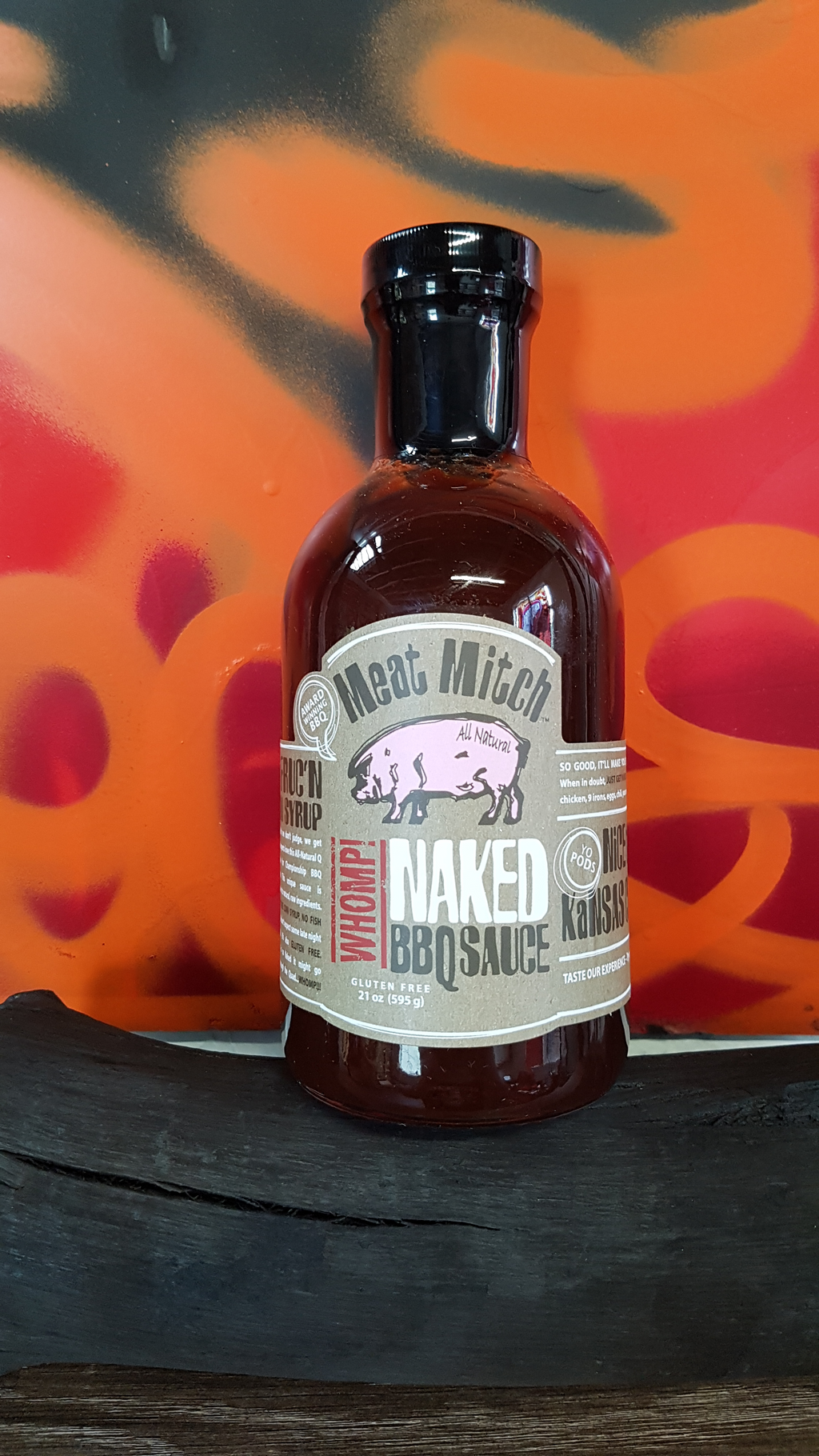 Whomp! Naked BBQ Sauce 595g by Meat Mitch