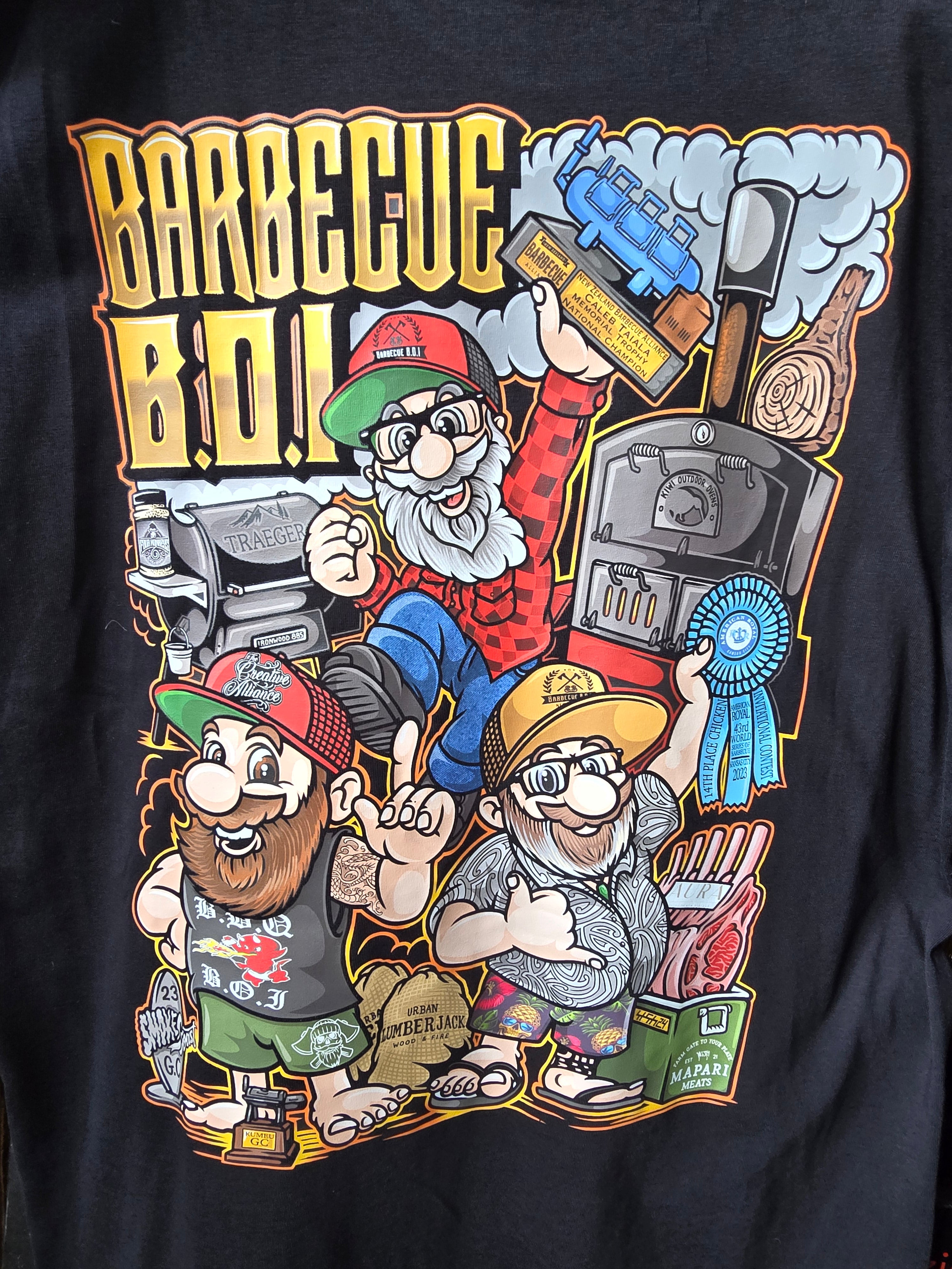 Barbecue B.O.I National Champion Team Shirt