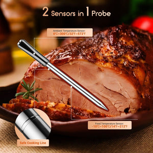 INKBIRD Wireless Meat Thermometer 2-in-1 Truly INT-11P-B