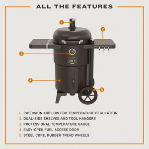 Bronco Drum Smoker & Grill 2.0 by Oklahoma Joe (Pre Order Only)