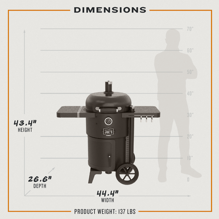 Bronco Drum Smoker & Grill 2.0 by Oklahoma Joe (Pre Order Only)