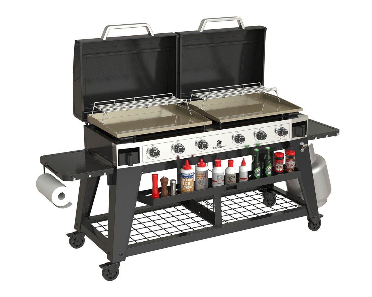 Beefmaster Griddle 6 Burner Flat Top BBQ