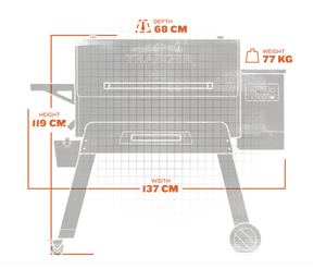 IRONWOOD 885 by Traeger Generation 1 series