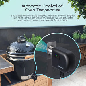 INKBIRD Wi-Fi Bluetooth Smoker Fan Controller Temperature Gauge ISC-027BW