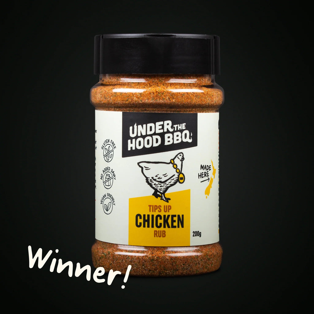Under the Hood BBQ Tips Up Chicken Rub