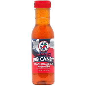 Peach Cranberry Habanero Rib Candy