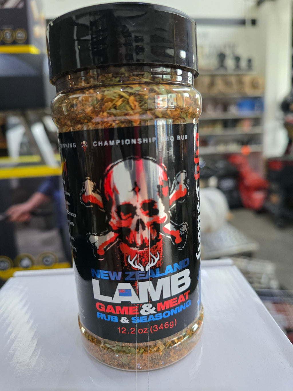 New Zealand Lamb, Game & Meat Rub by Bad Bones BBQ