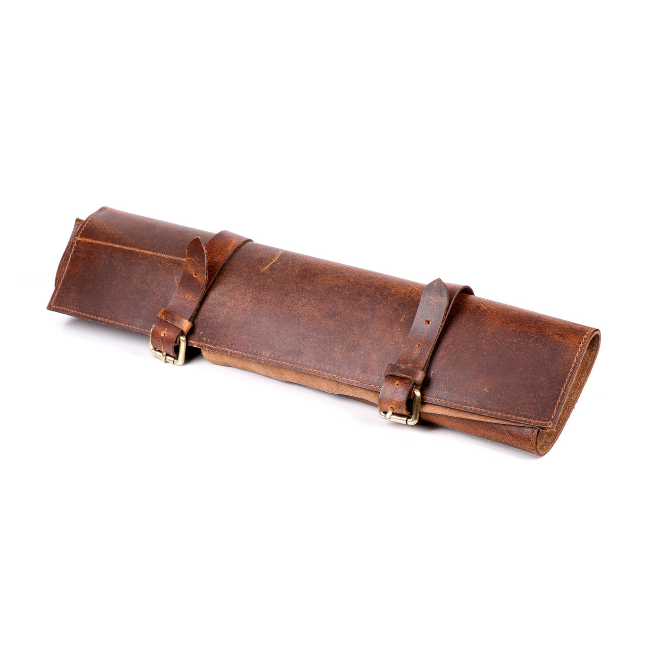 VICTORY LEATHER KNIFE WRAP - 5 POCKETS