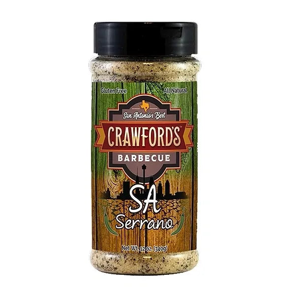 Crawford's Barbeque SA Serrano Rub