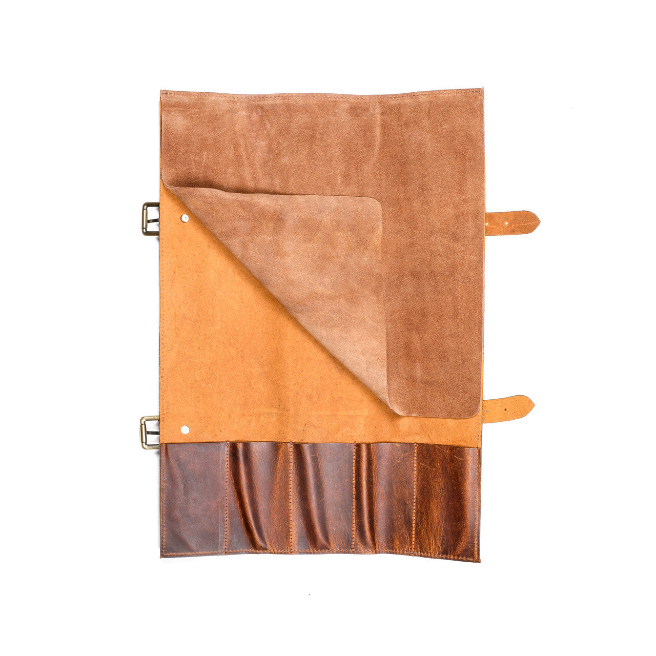 VICTORY LEATHER KNIFE WRAP - 5 POCKETS