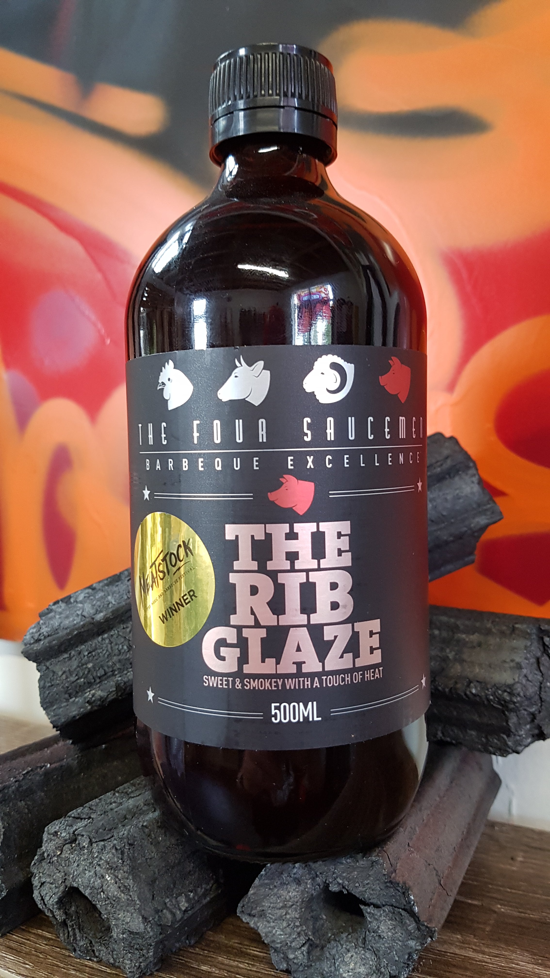 The Rib Glaze 500ml by The Four Saucemen