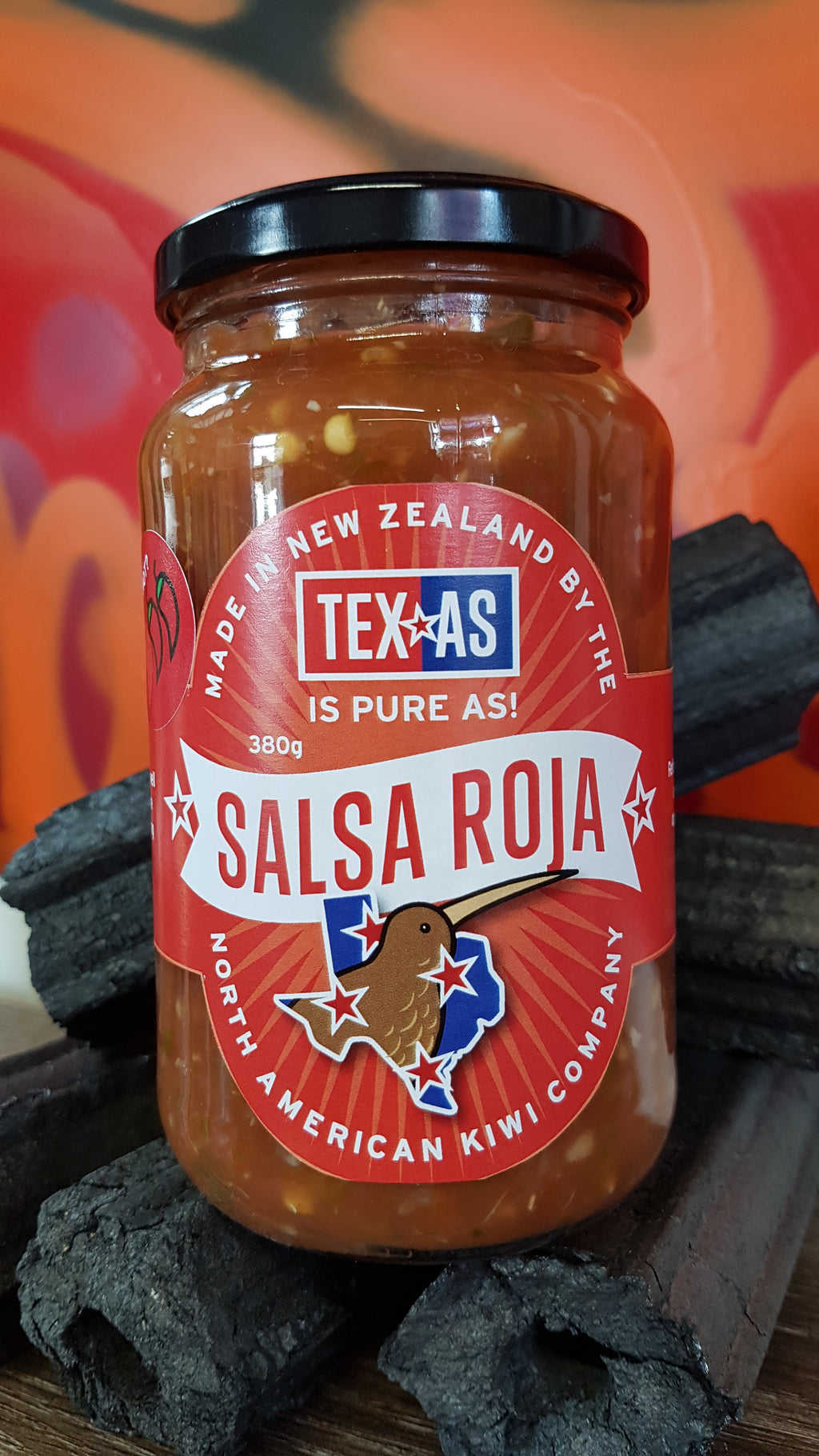 Salsa Roja 380g by Texas