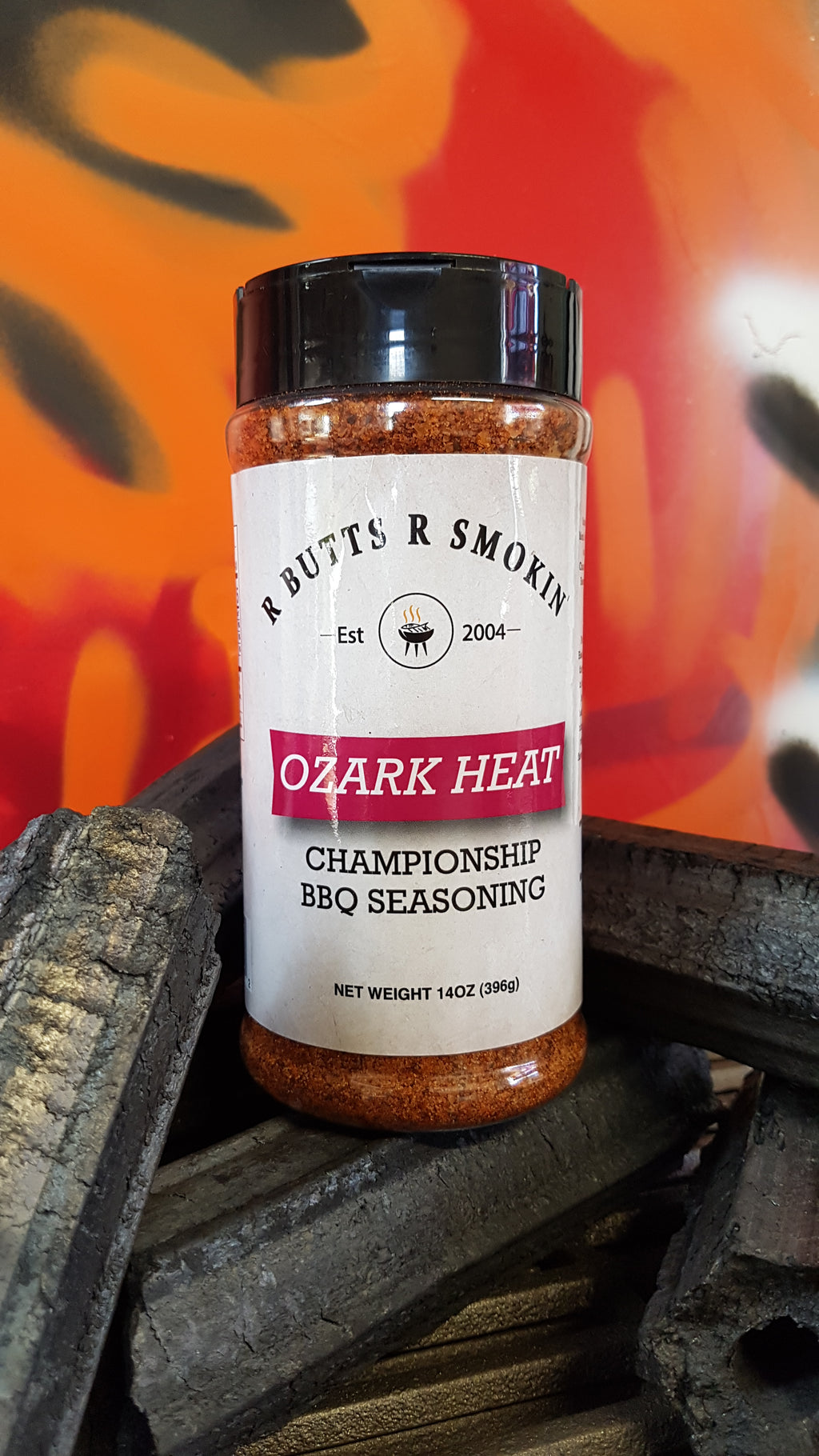 Ozark Heat BBQ Seasoning 396g by R Butts R Smokin