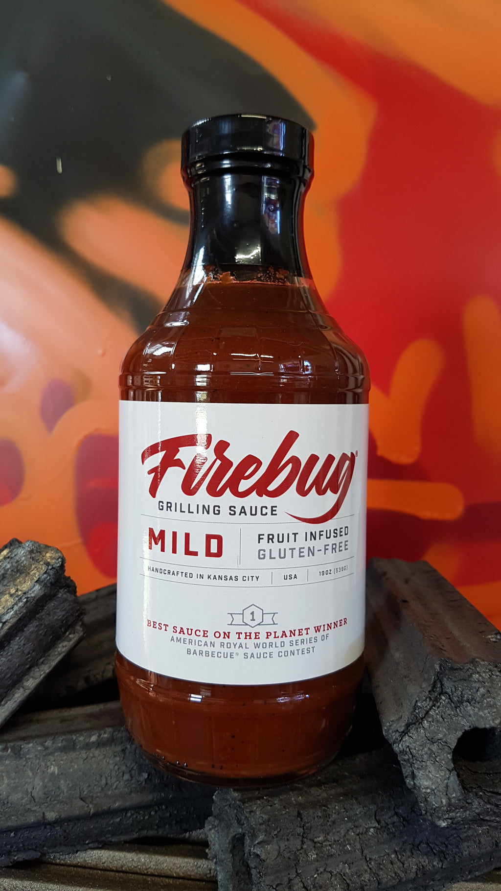 Grilling Sauce Mild Fruit Infused GF 539g by  Firebug
