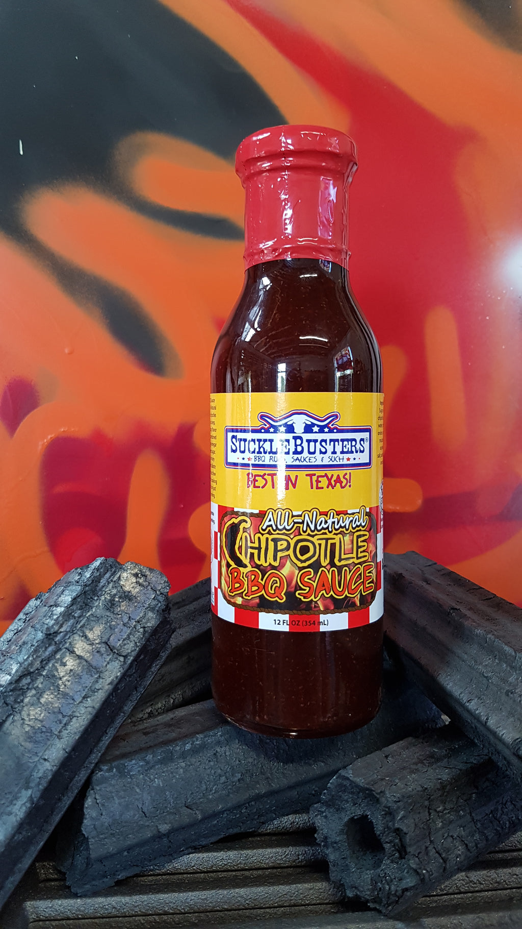 All Natural Chipotle BBQ Sauce 354g by Sucklebusters
