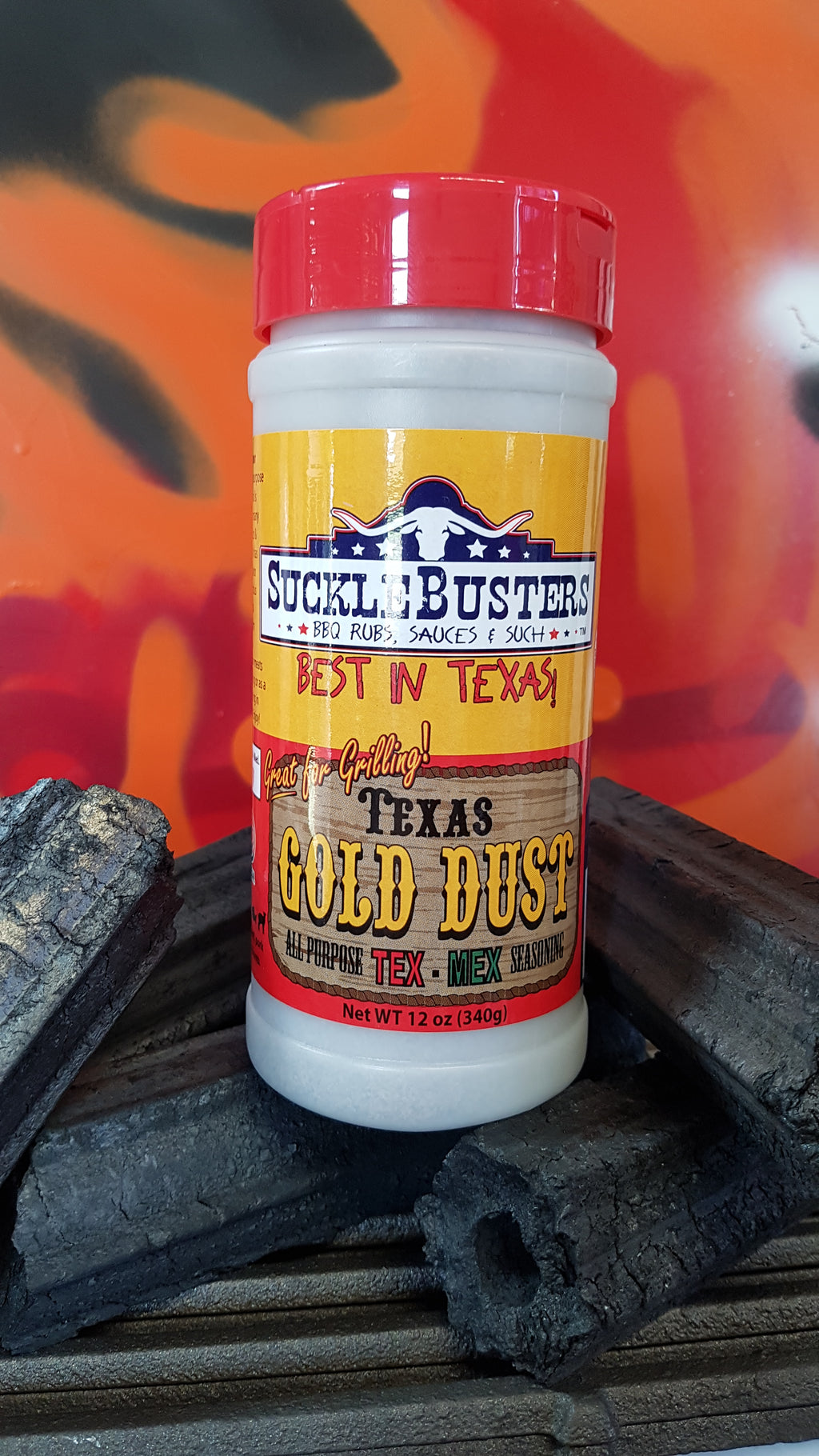 Texas Gold Dust Seasoning 340g by Sucklebusters