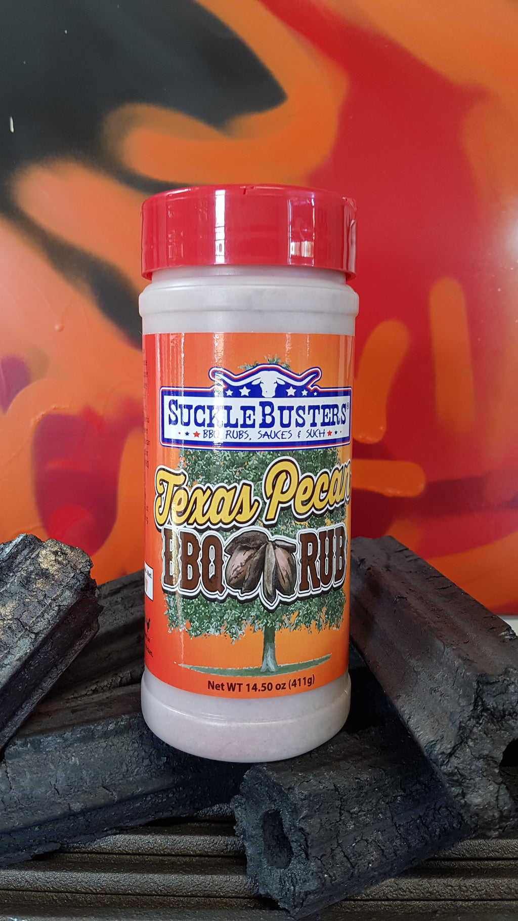 Texas Pecan BBQ Rub 411g by Sucklebusters