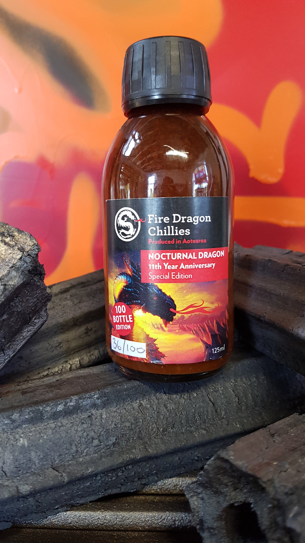 Nocturnal Dragons 11th Anniversary Special Edition 125ml by Fire Dragon Chillies