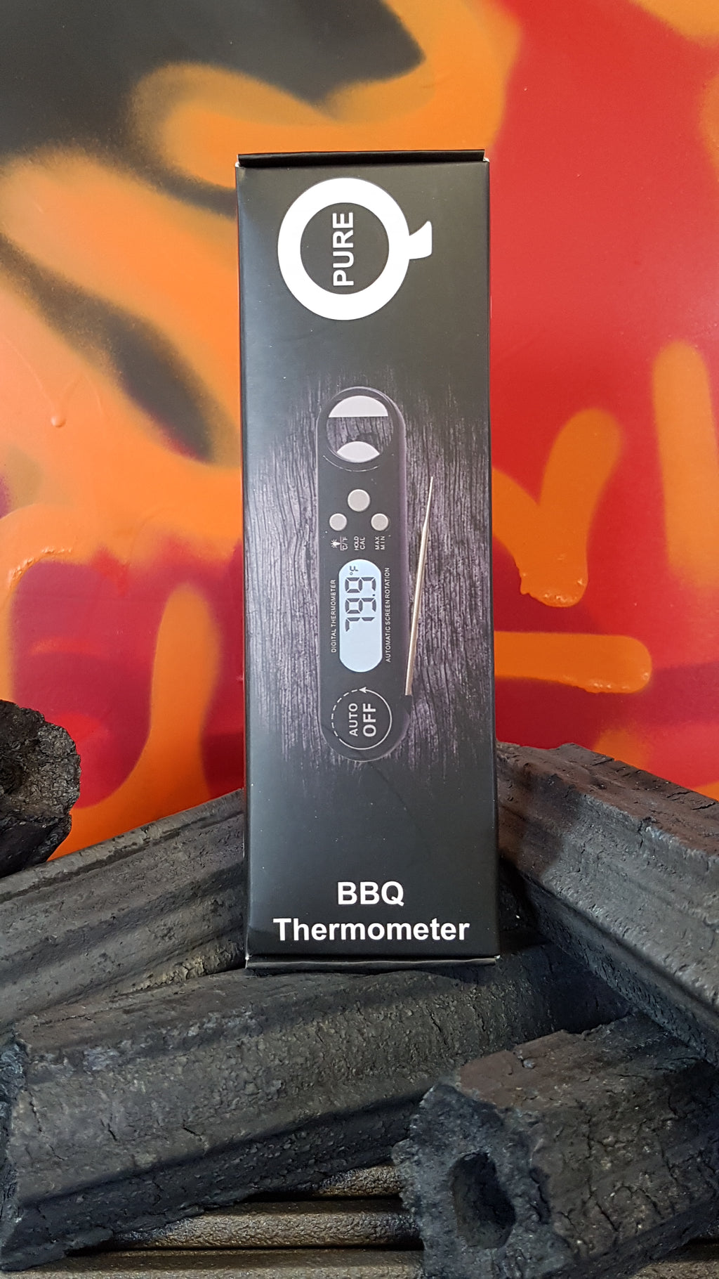 No 1 Instant Read Digital Probe Thermometer by Pure Q