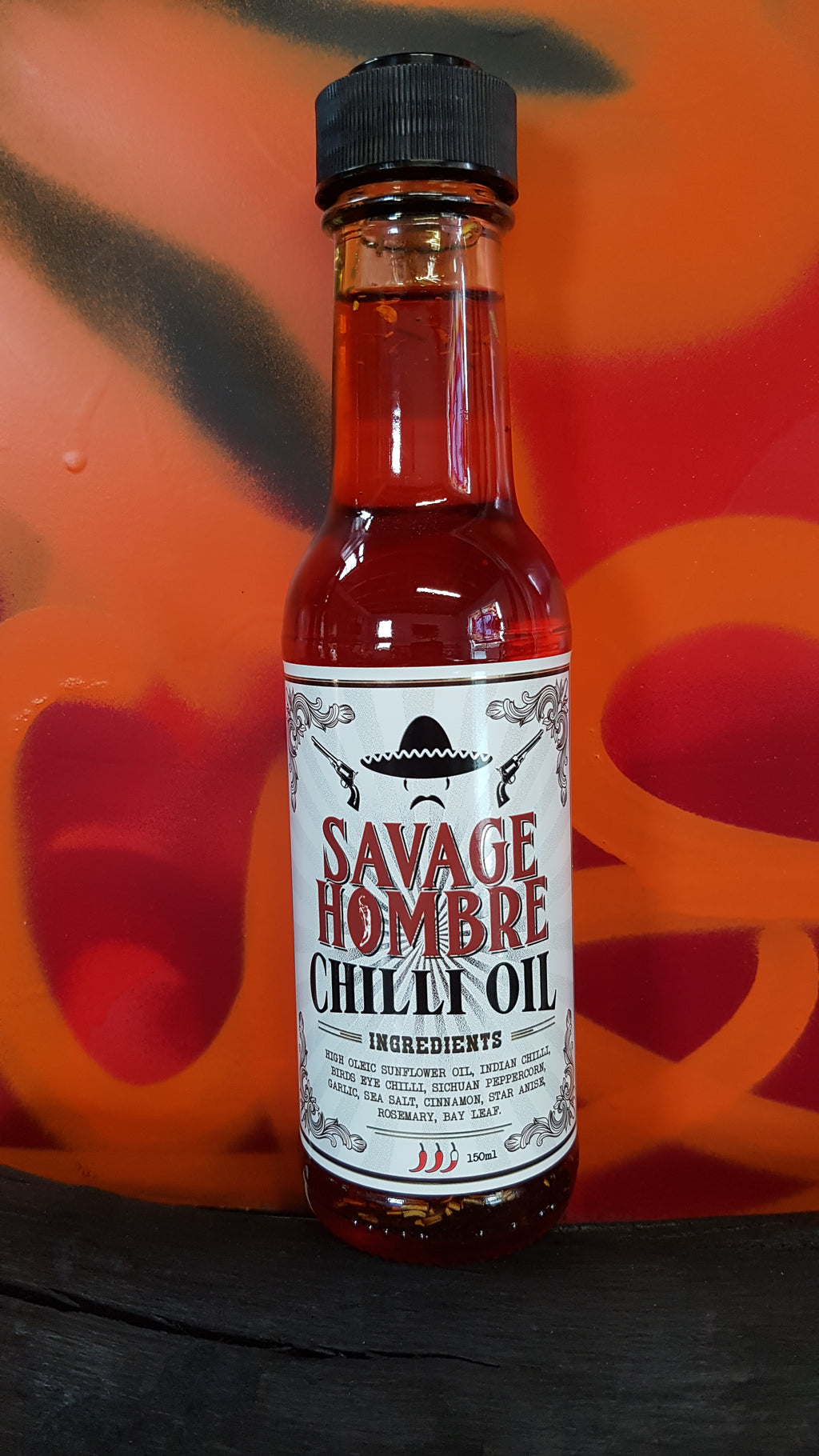Chilli Oil 150ml by Savage Hombre