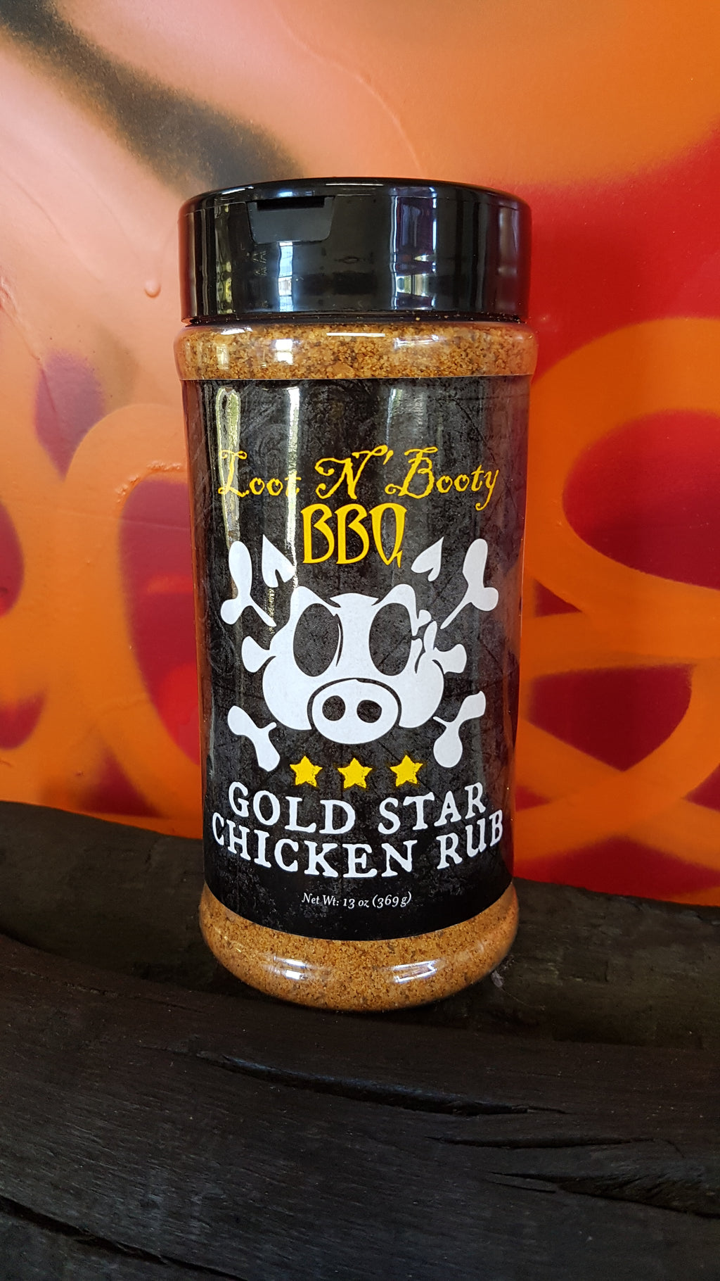 Gold Star Chicken Rub 369g by Loot n Booty