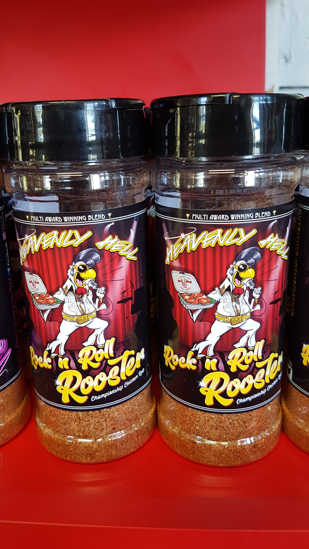 Rock N Roll Rooster Rub 150gm by Heavenly Hell