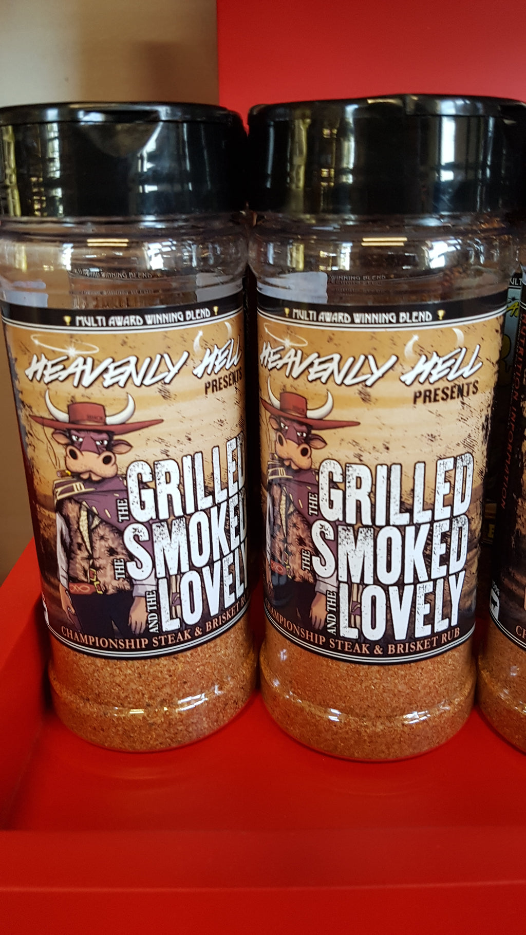 The Grilled The Smoked and The Lovely Rub 150g by Heavenly Hell