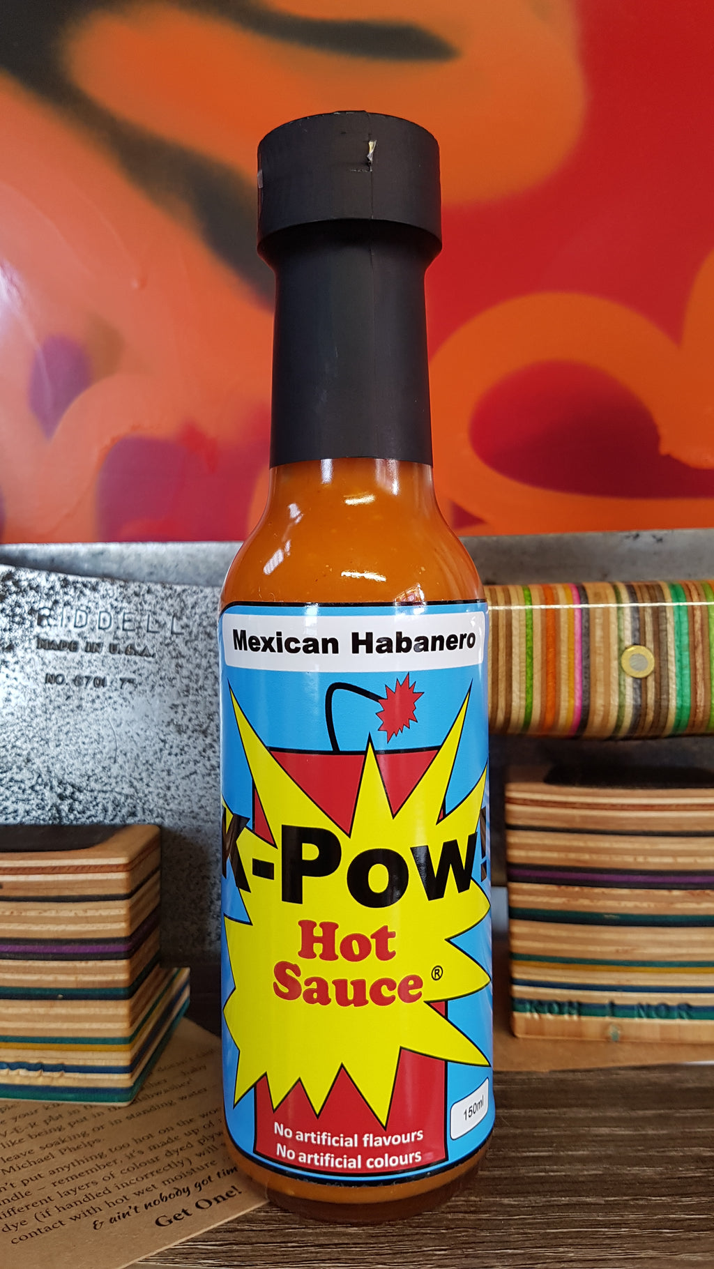 Mexican Habanero Sauce 150ml by K-Pow