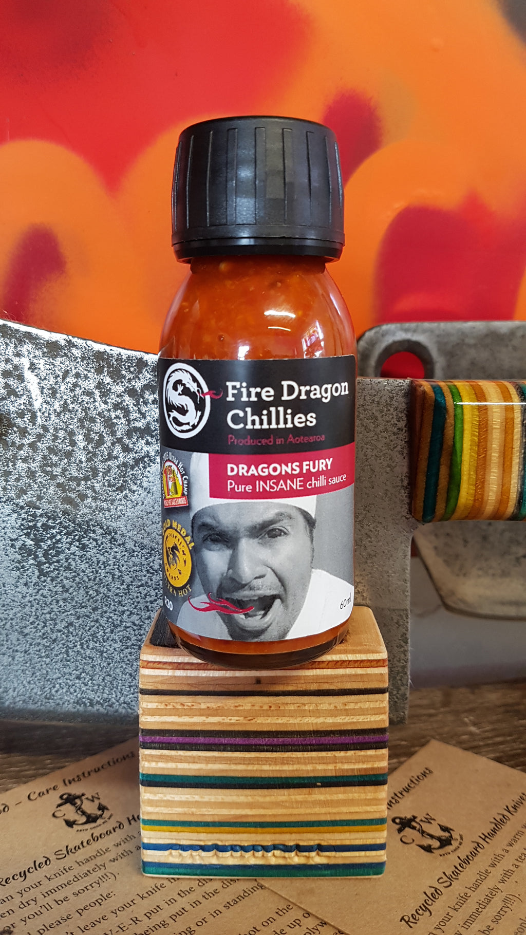 Dragon's Fury Insane Chilli Sauce 125ml by Fire Dragon Chillies