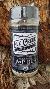 Black Label AP Rub 283g by Elk Creek Bar.B.Q CO.