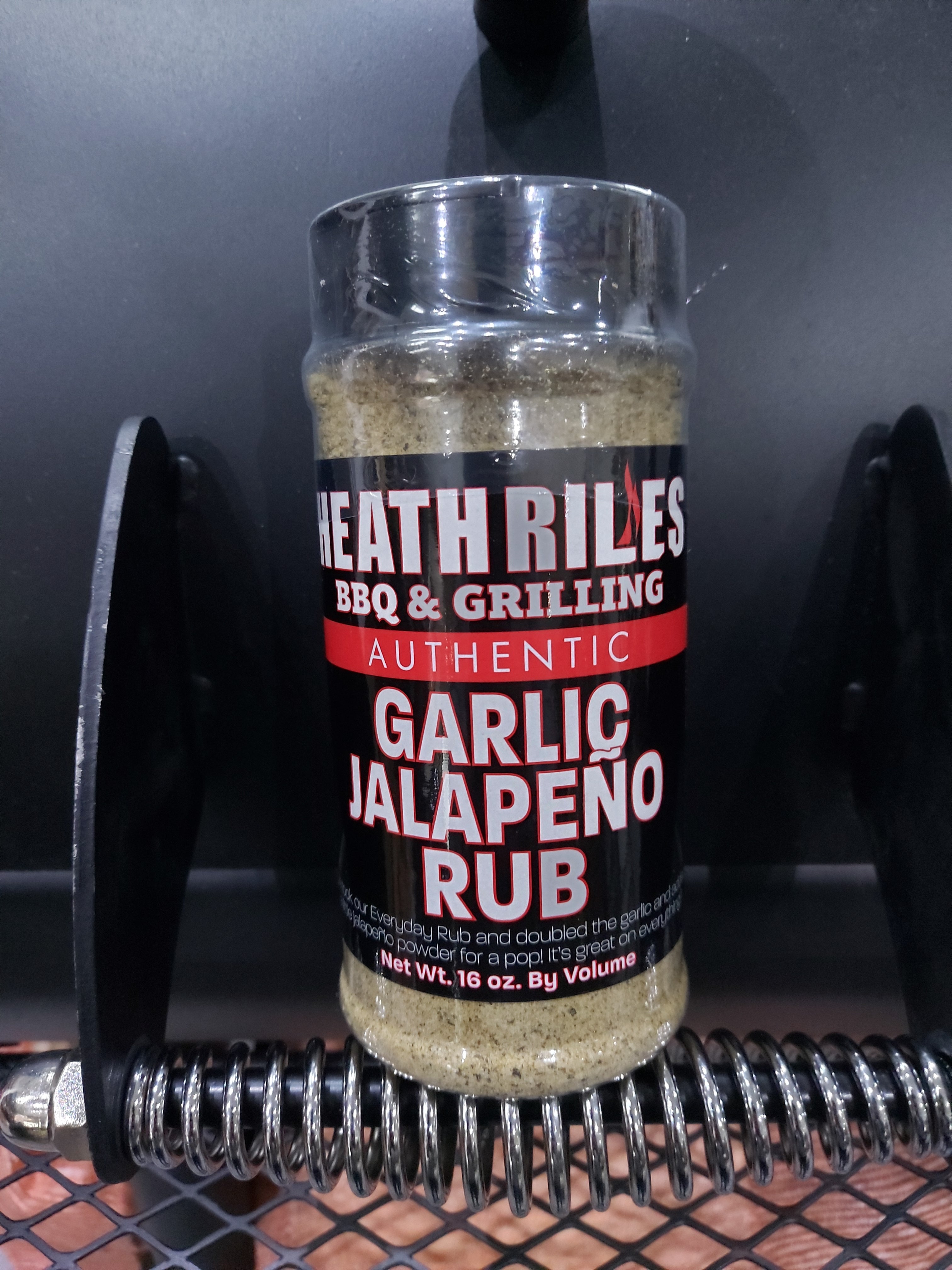 Garlic Jalapeno Rub 16oz by Heath Riles