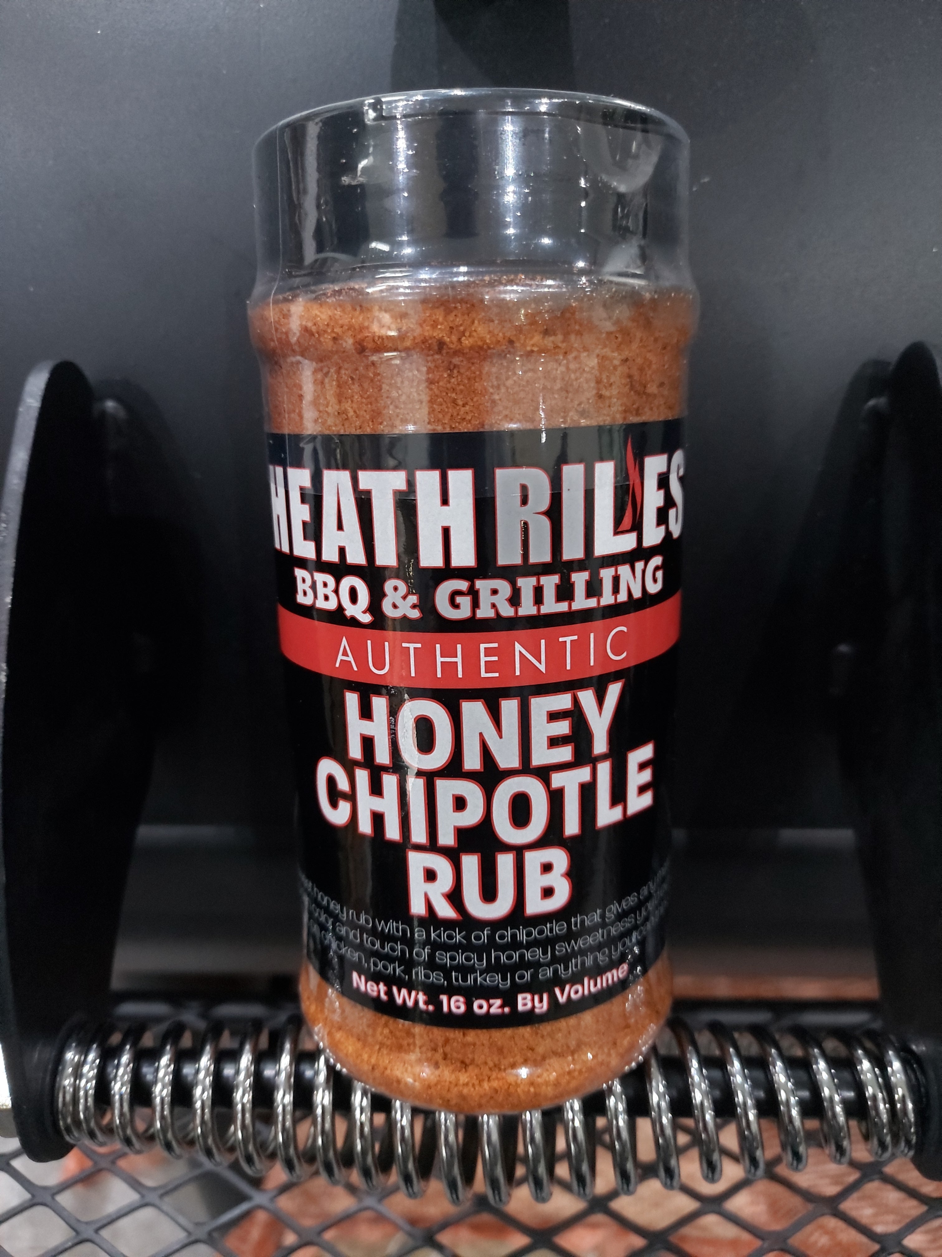 Honey Chipotle Rub 16oz by Heath Riles