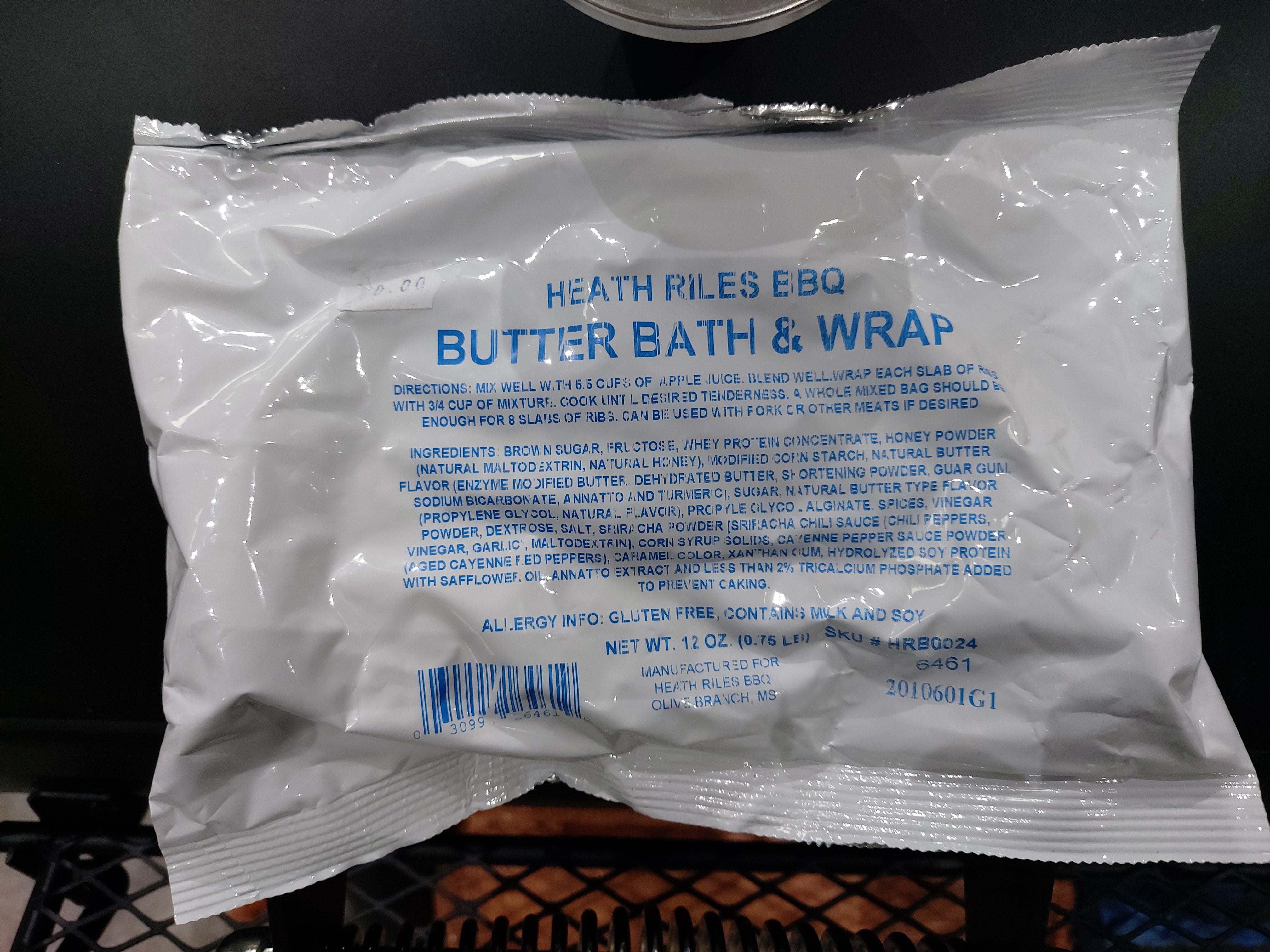 Butter Bath and Rib Wrap by Heath Riles
