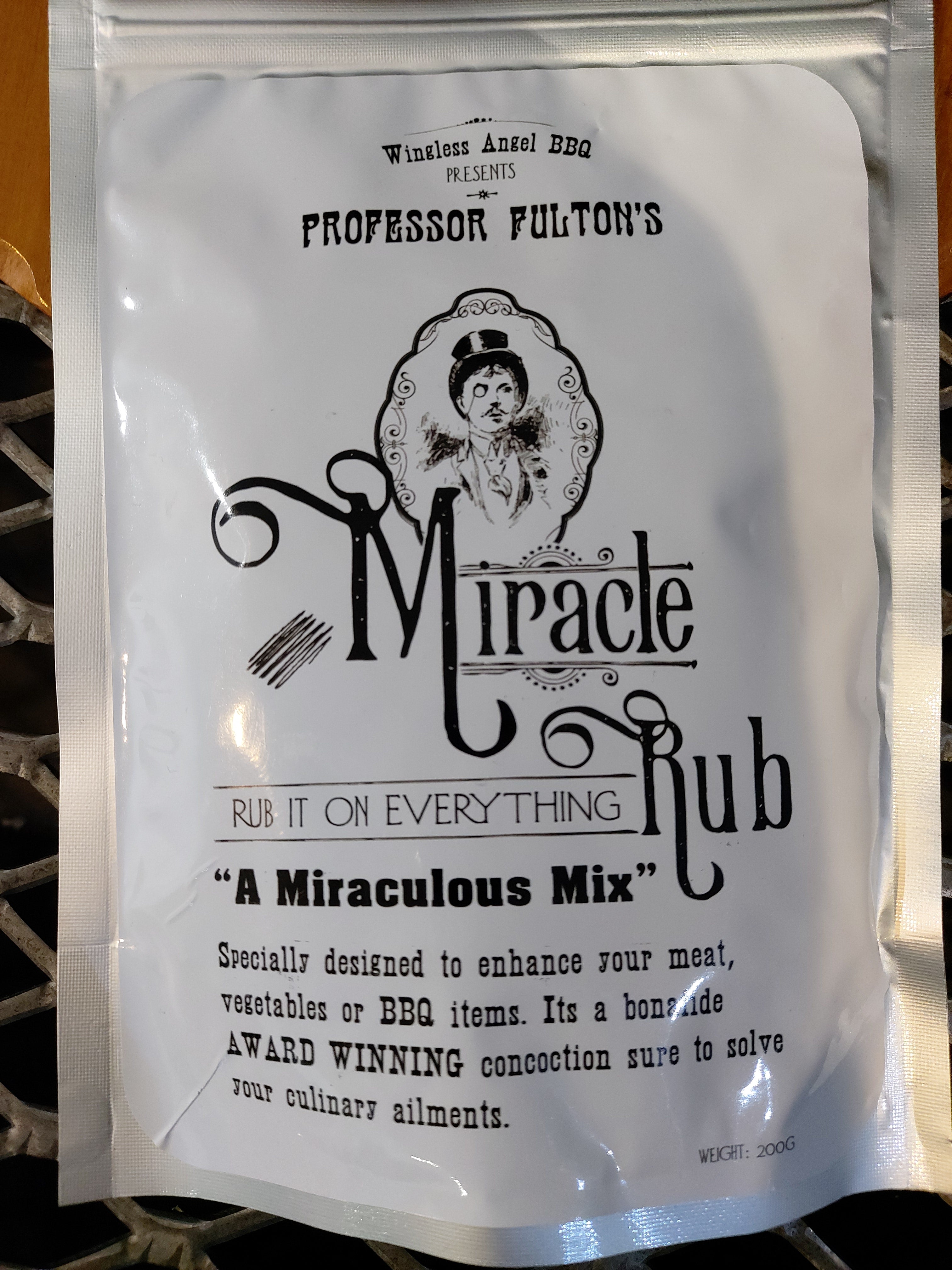 Miracle Rub 200g by Wingless Angel Bbq