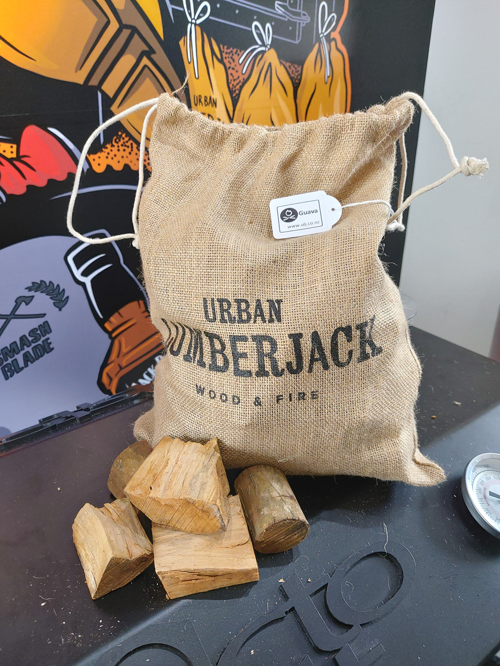 Feijoa Wood Chunks 3kg By Urban Lumberjack