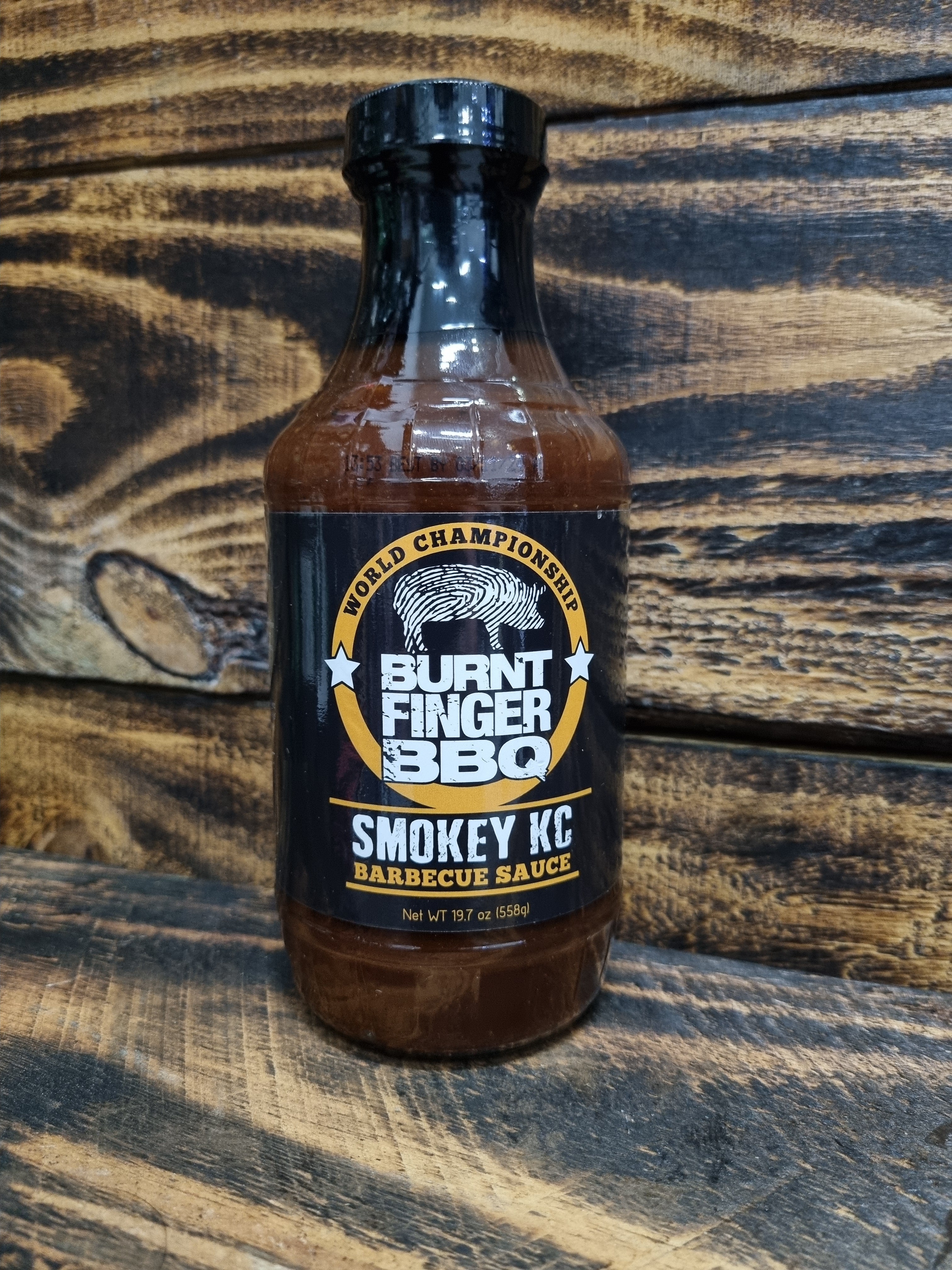 Smokey KC Barbecue Sauce by Burnt Finger BBQ 558g