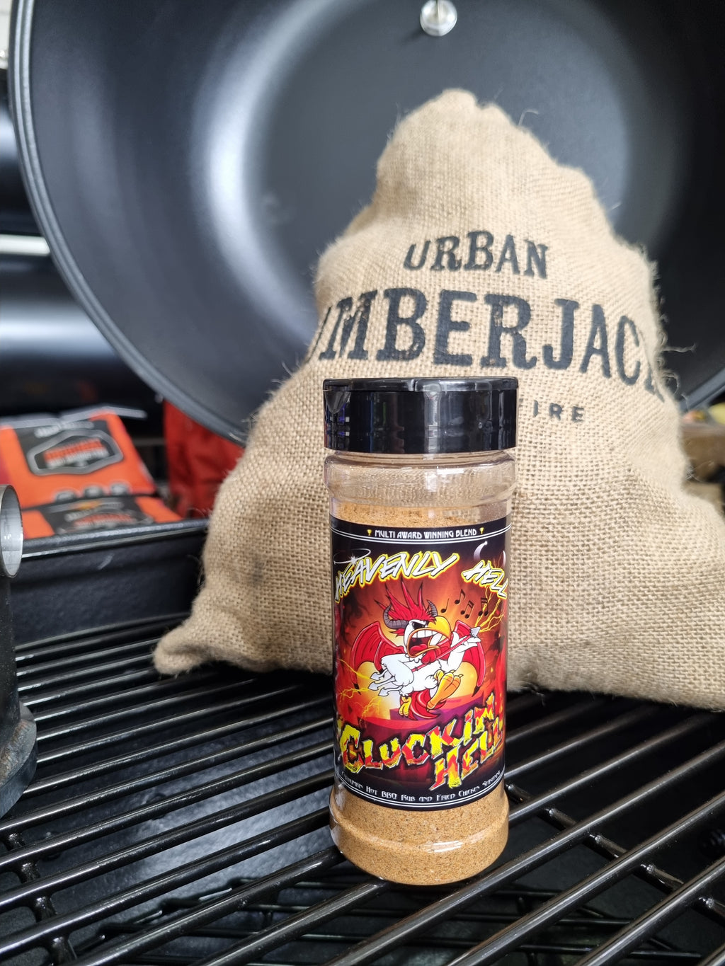 Cluckin Hell Currumbin Hot BBQ Rub and Fried Chicken Seasoning