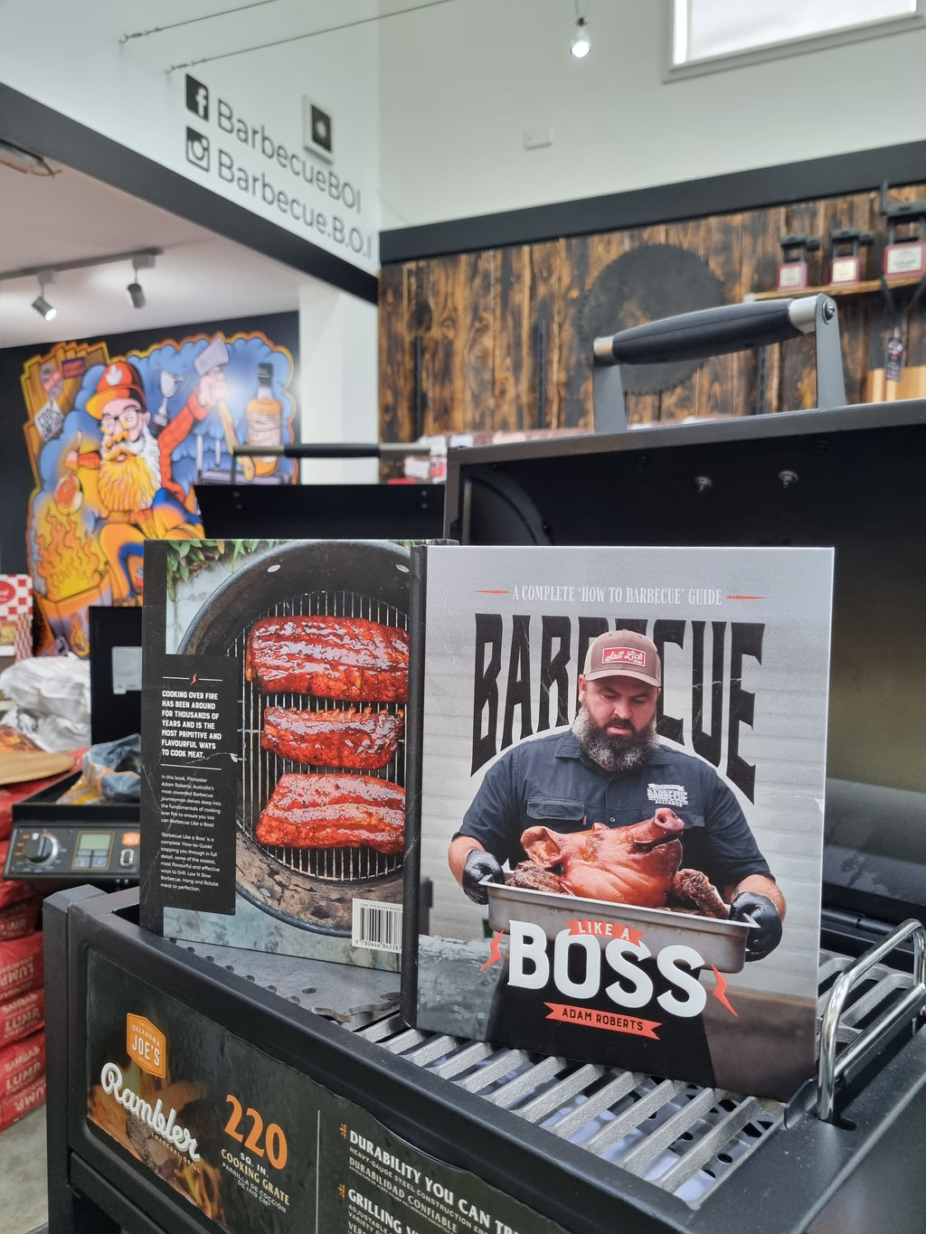 Barbecue Like A Boss Cook Book by Pit Master Adam Roberts