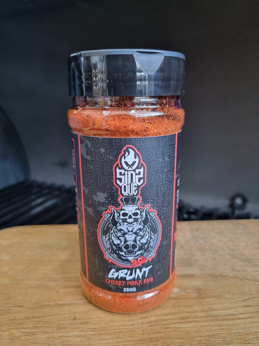 Sins Que Grunt Cherry Pork Rub