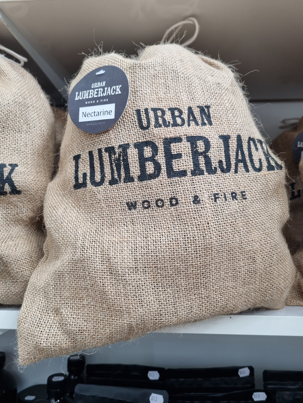 Nectarine Wood Chunks Urban Lumberjack
