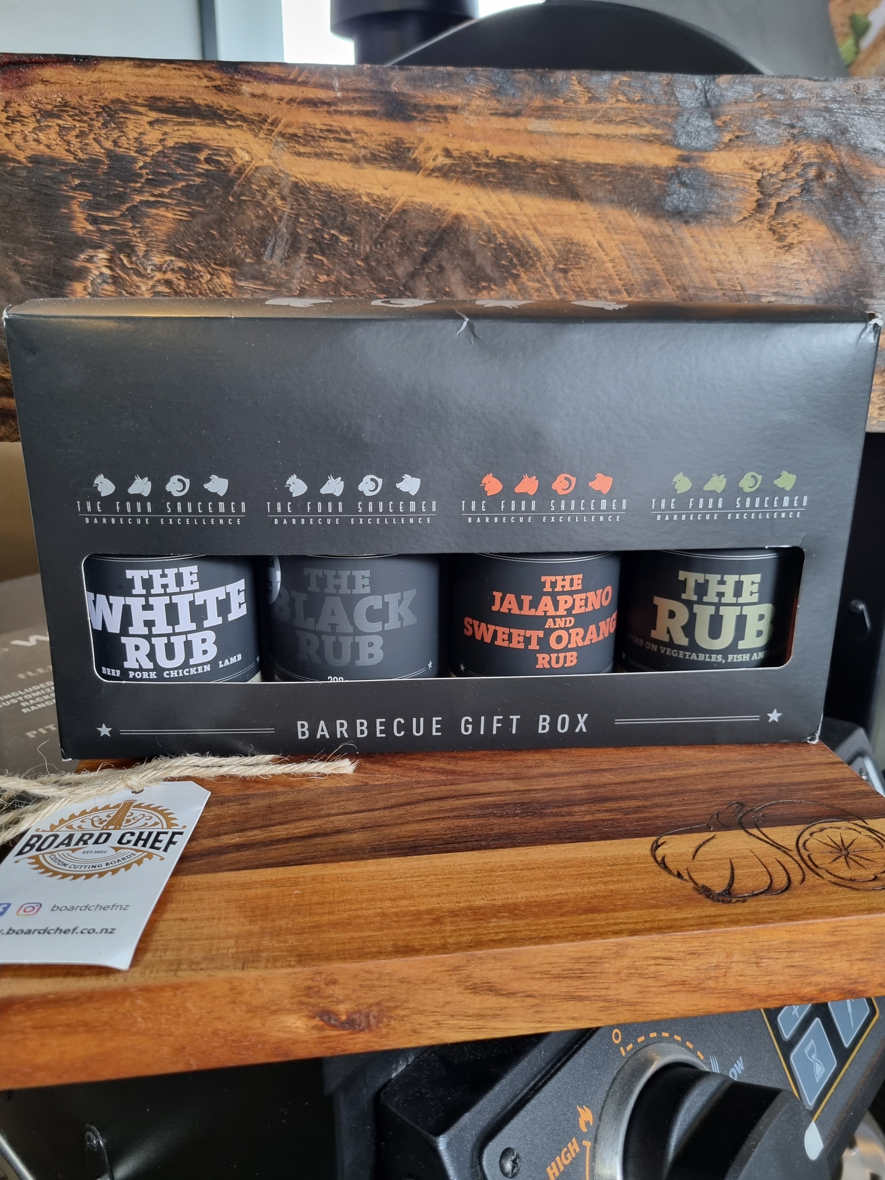 The Barbecue Gift Box By The Four Sauceman - The Essential Box Set