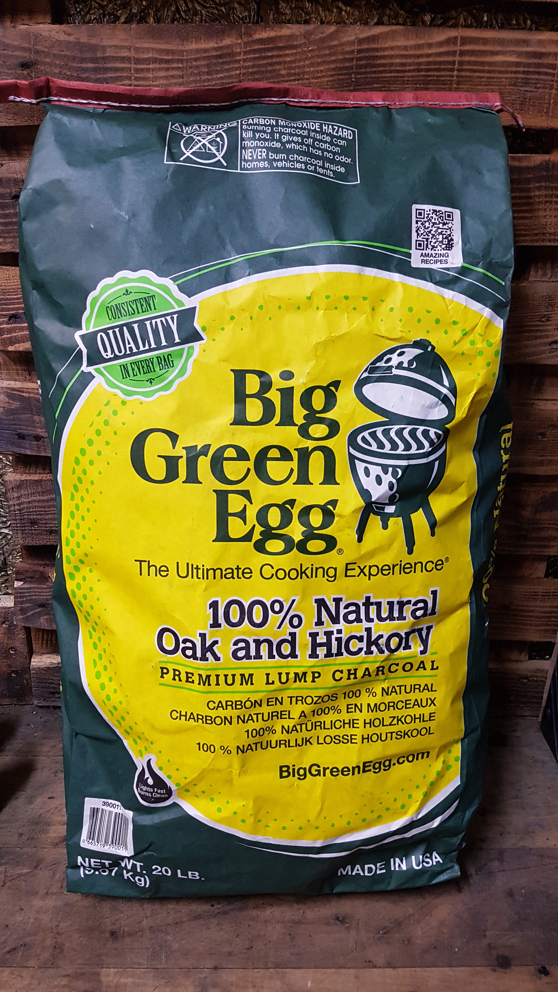 Natural Lump Charcoal by BGE