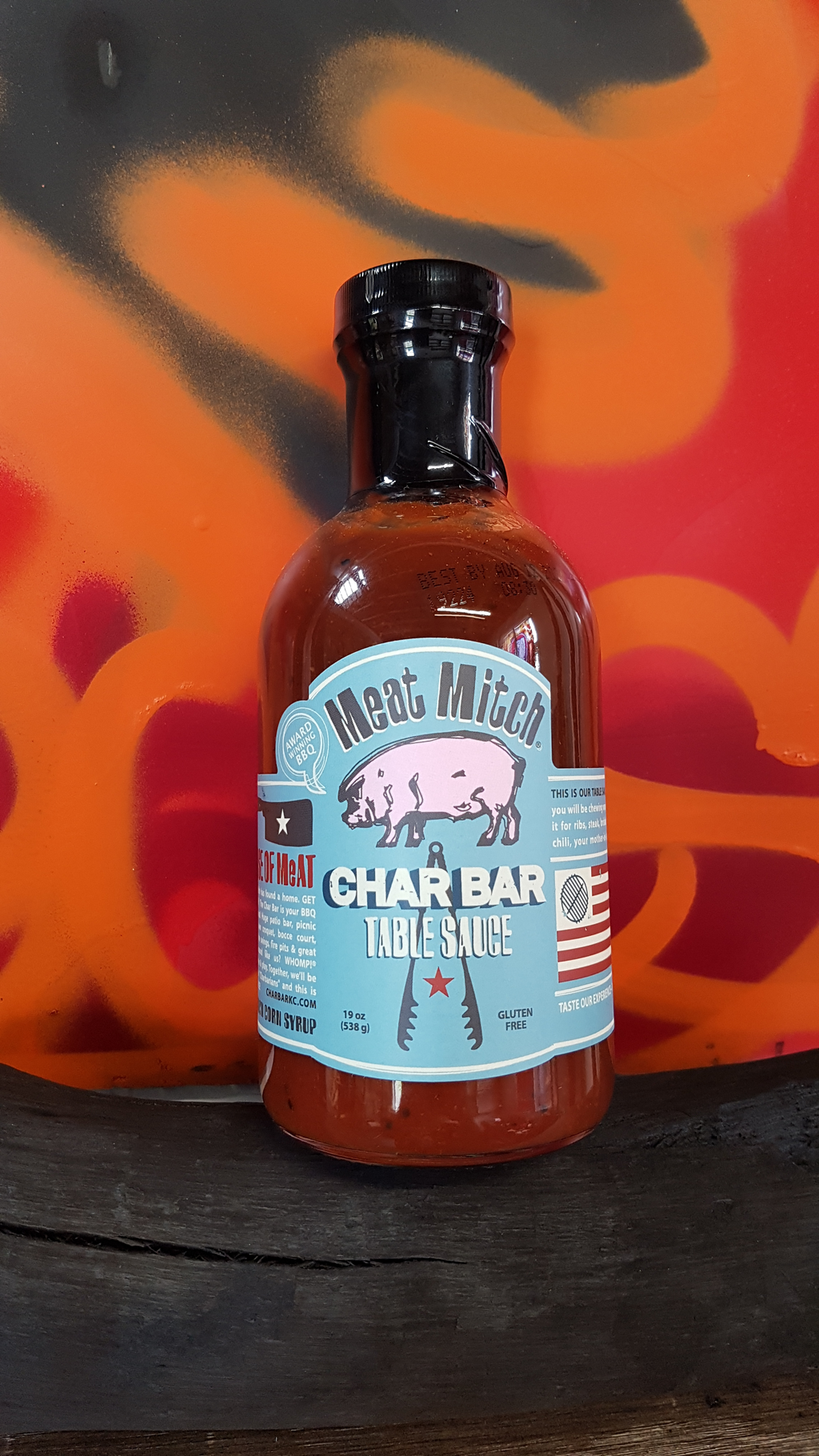Char Bar Table Sauce 538g by Meat Mitch