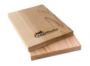 Canadian Western Red Cedar Gourmet Grilling Planks & Wraps by CedarWorks