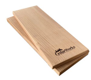Canadian Western Red Cedar Gourmet Grilling Planks & Wraps by CedarWorks