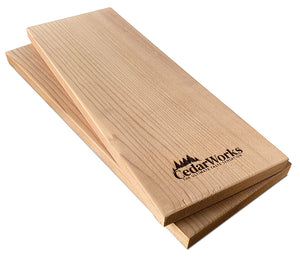 Canadian Western Red Cedar Gourmet Grilling Planks & Wraps by CedarWorks