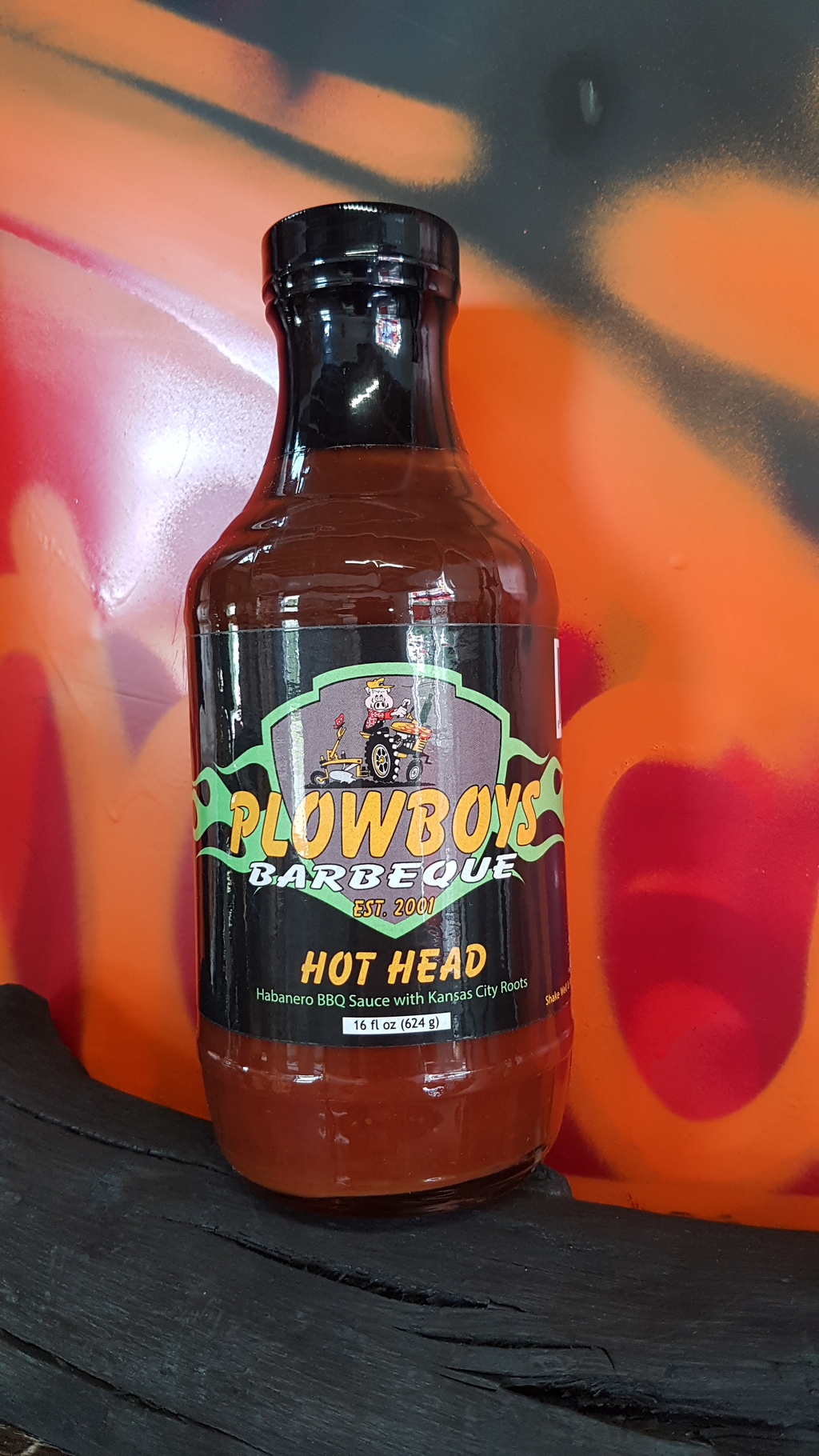 Hot Head BBQ Sauce by Plowboys BBQ